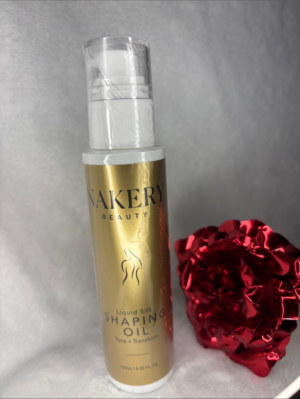 NAKERY Beauty Liquid Silk Shaping Oil - Gold Bottle